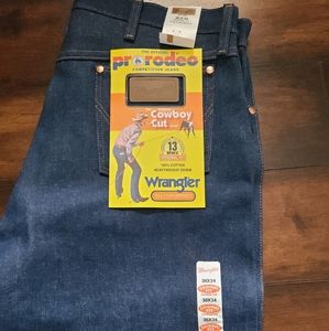 NWT Wranglers mens original cowboy cut jeans 36x34